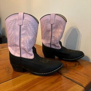 Smoky Mountain Western Boots Cowgirl Womens 6 Or Youth 4 Girls Pink